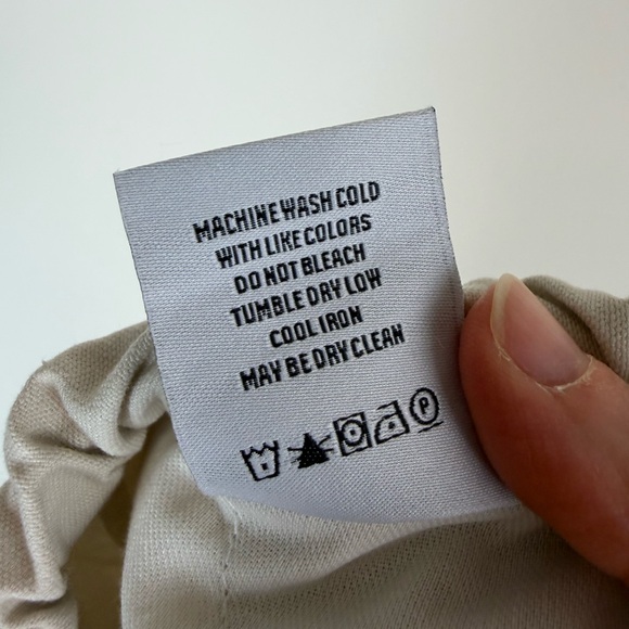 Helsa NEW Workwear Long Y2K Khaki Cotton Casual Tan Maxi Skirt in Taupe Size S - Picture 9 of 9